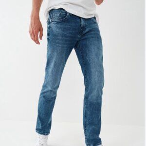 True Religion Geno Slim ink blue jeans size 33 x 34 New with Tags
